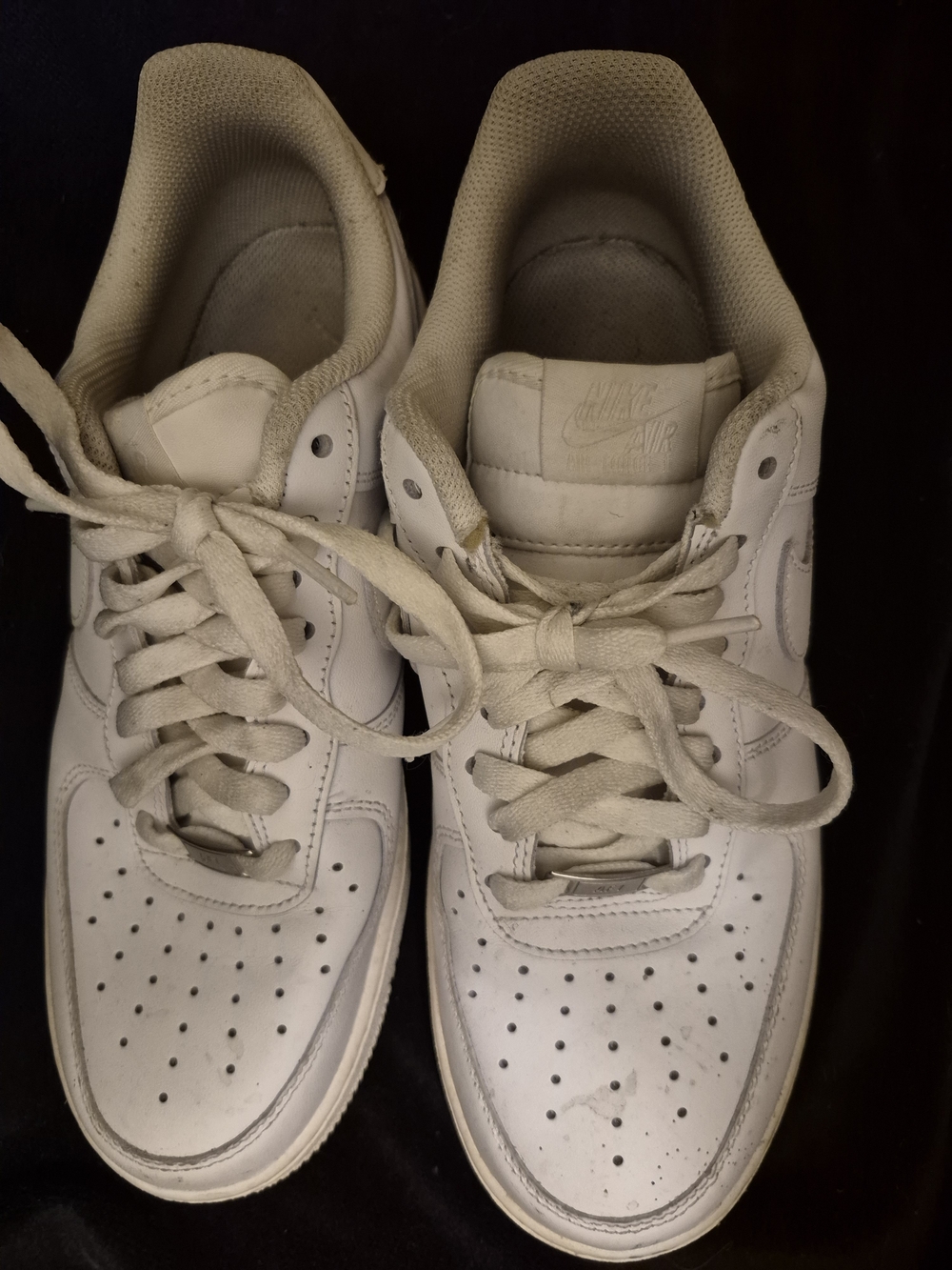 Nike Air Men's White Leather Sneakers